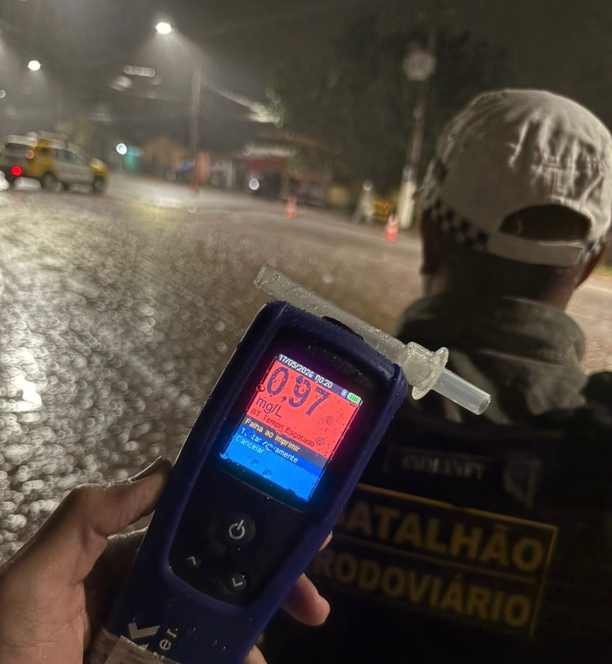 Cinco motoristas são presos por embriaguez ao volante durante operação do CPRE em Extremoz