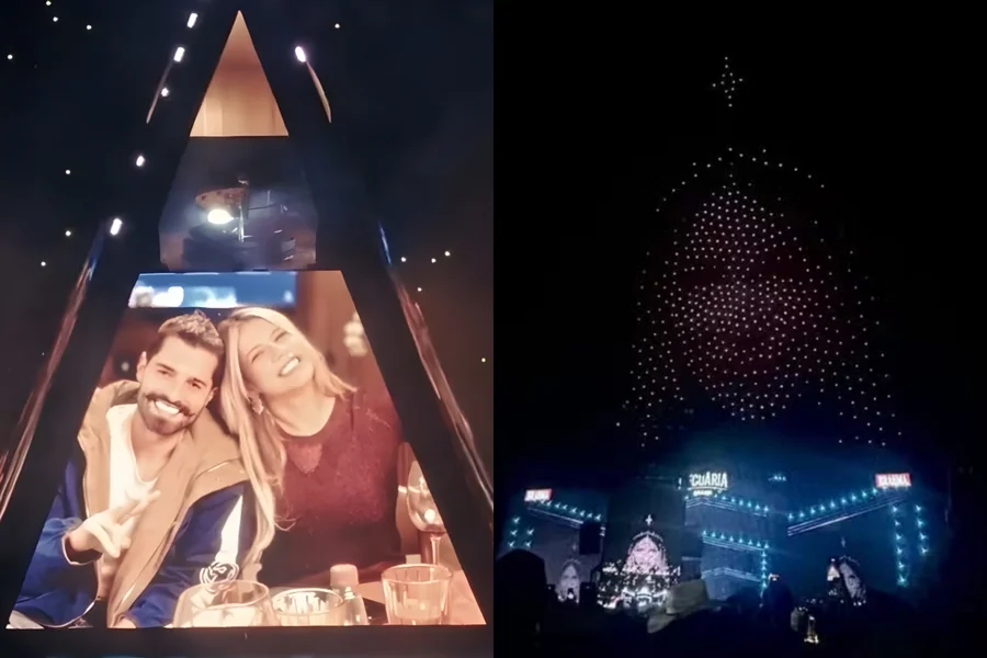 VÍDEO: Alok homenageia Marília Mendonça com drones e emociona fãs