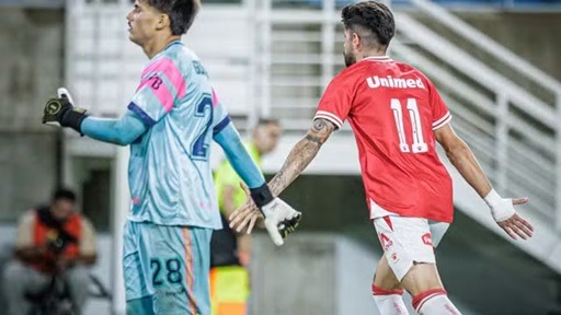 América-RN faz 5 a 0 no Laguna e segue na cola do ABC; veja os gols