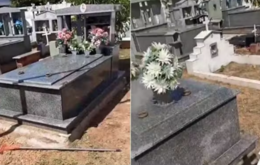 Pelo menos 21 crucifixos de bronze são furtados de jazigos em cemitério no RN