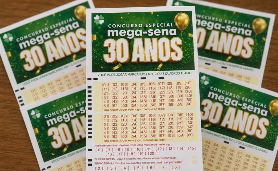Mega-Sena 30 anos: entenda as regras do sorteio deste domingo, com prêmio de 300 milhões