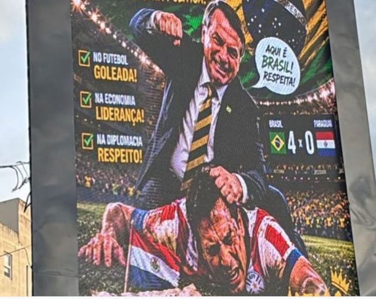 Vídeo fake de zagueiro do Palmeiras agredido por Bolsonaro revolta presidente do Paraguai; entenda