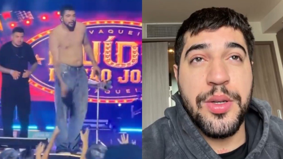 [VÍDEO] Nattan se pronuncia após fazer show bêbado: "Onde estava com a cabeça?"