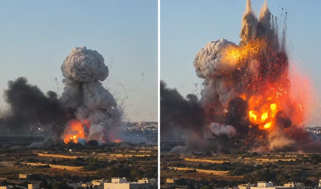VÍDEO: Fábrica de fogos de artifício explode em Malta e deixa ao menos dois feridos