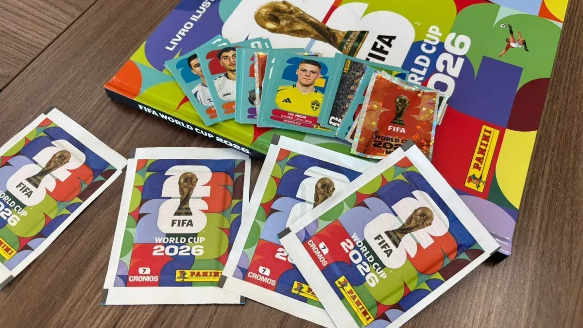 Neymar no álbum: Panini lança figurinhas atualizadas para Copa de 2026