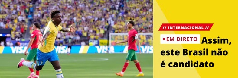 Imprensa Internacional repercute empate da Seleção com Marrocos: "Assim, Brasil não é candidato"