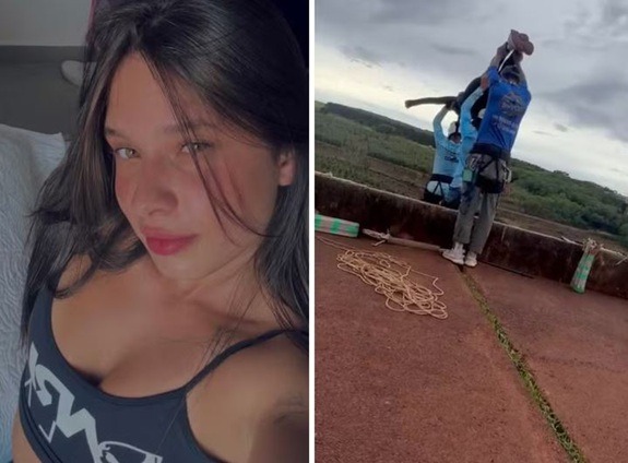 Presos por morte em rope jumping não sabem explicar por que jovem caiu sem corda, diz delegada: ‘Desnorteados’