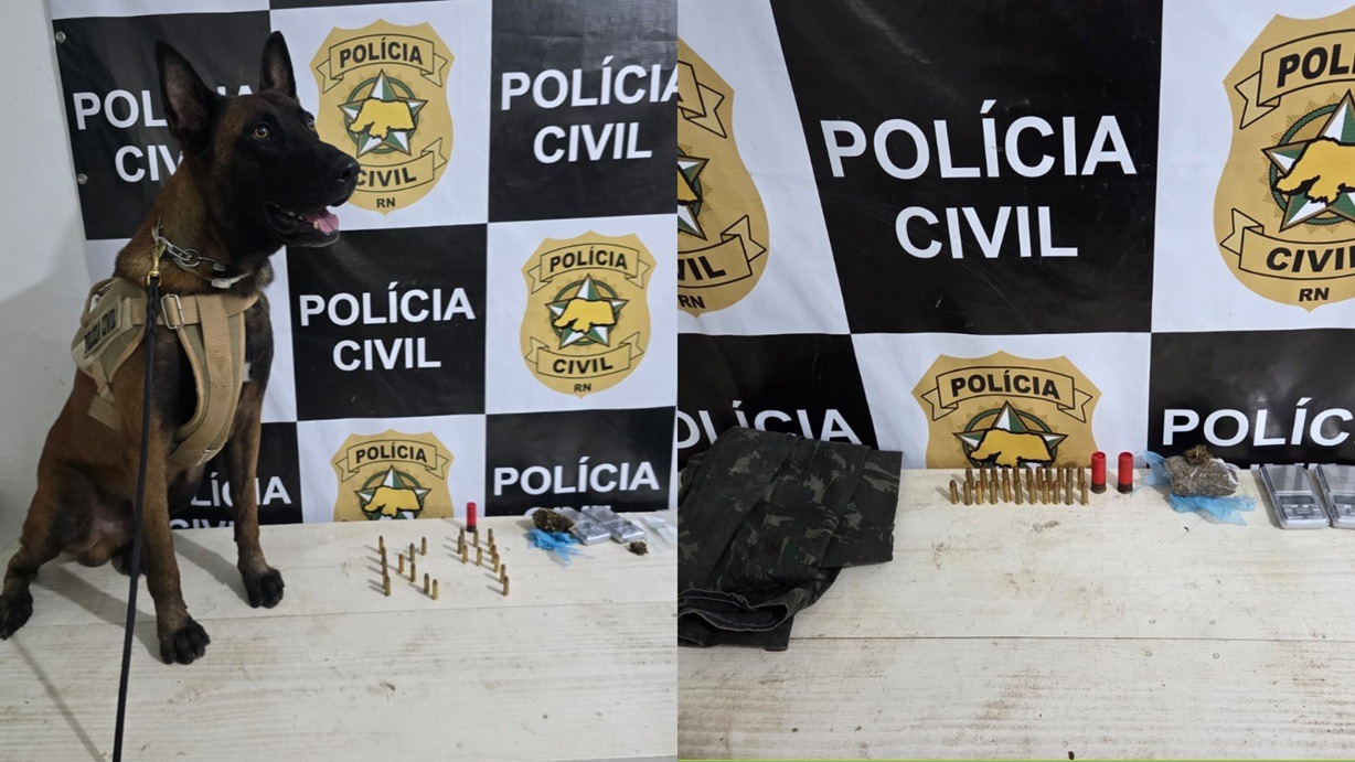 Adolescente é apreendido durante operação contra tráfico de drogas em Pipa