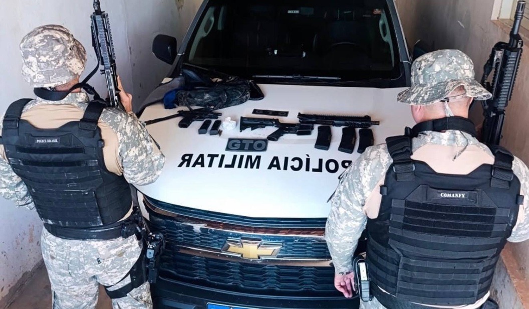 Polícia Militar localiza fuzil e pistola que podem ter sido usadas em atentado contra Cabo Deyvison em Mossoró