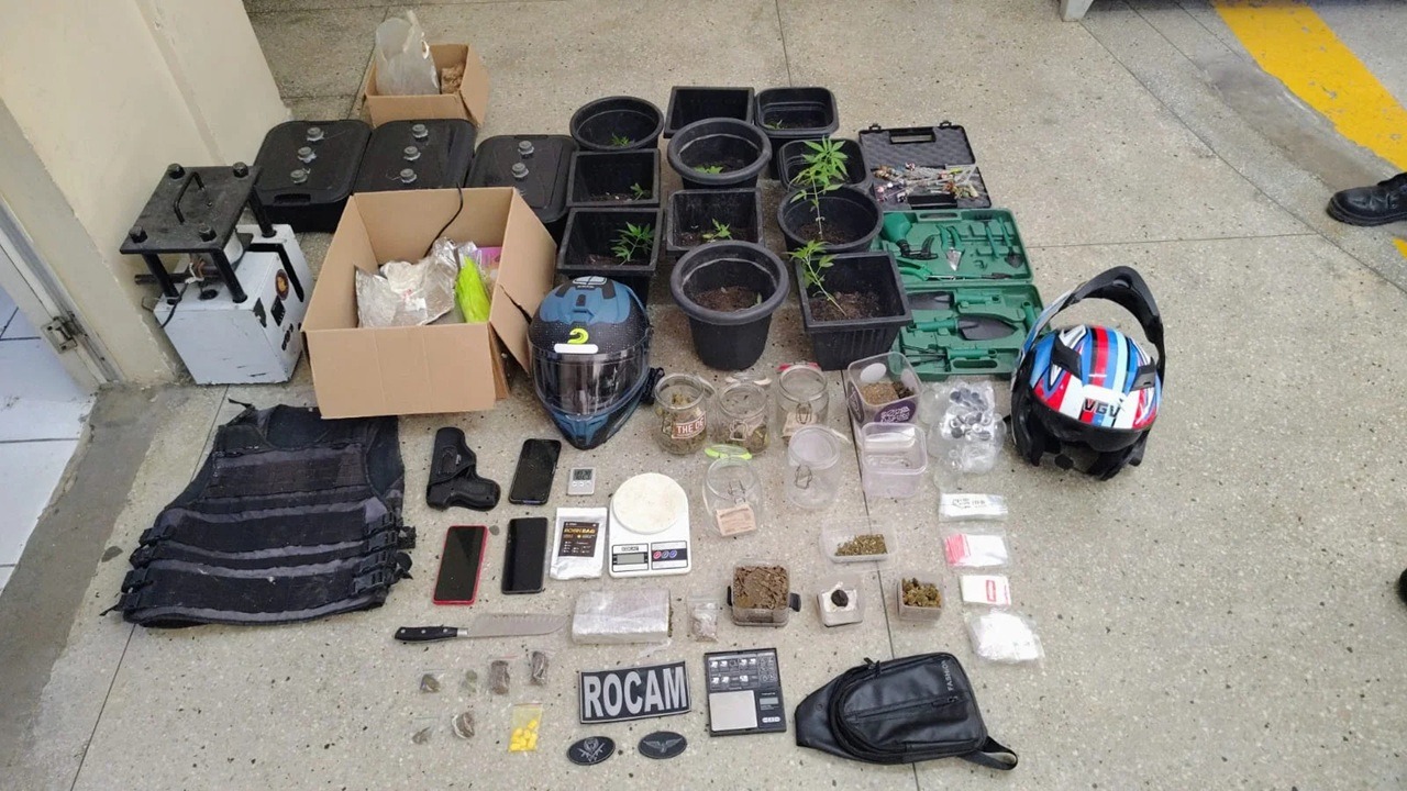 Suspeito é preso após polícia descobrir estrutura para cultivo de drogas em Natal
