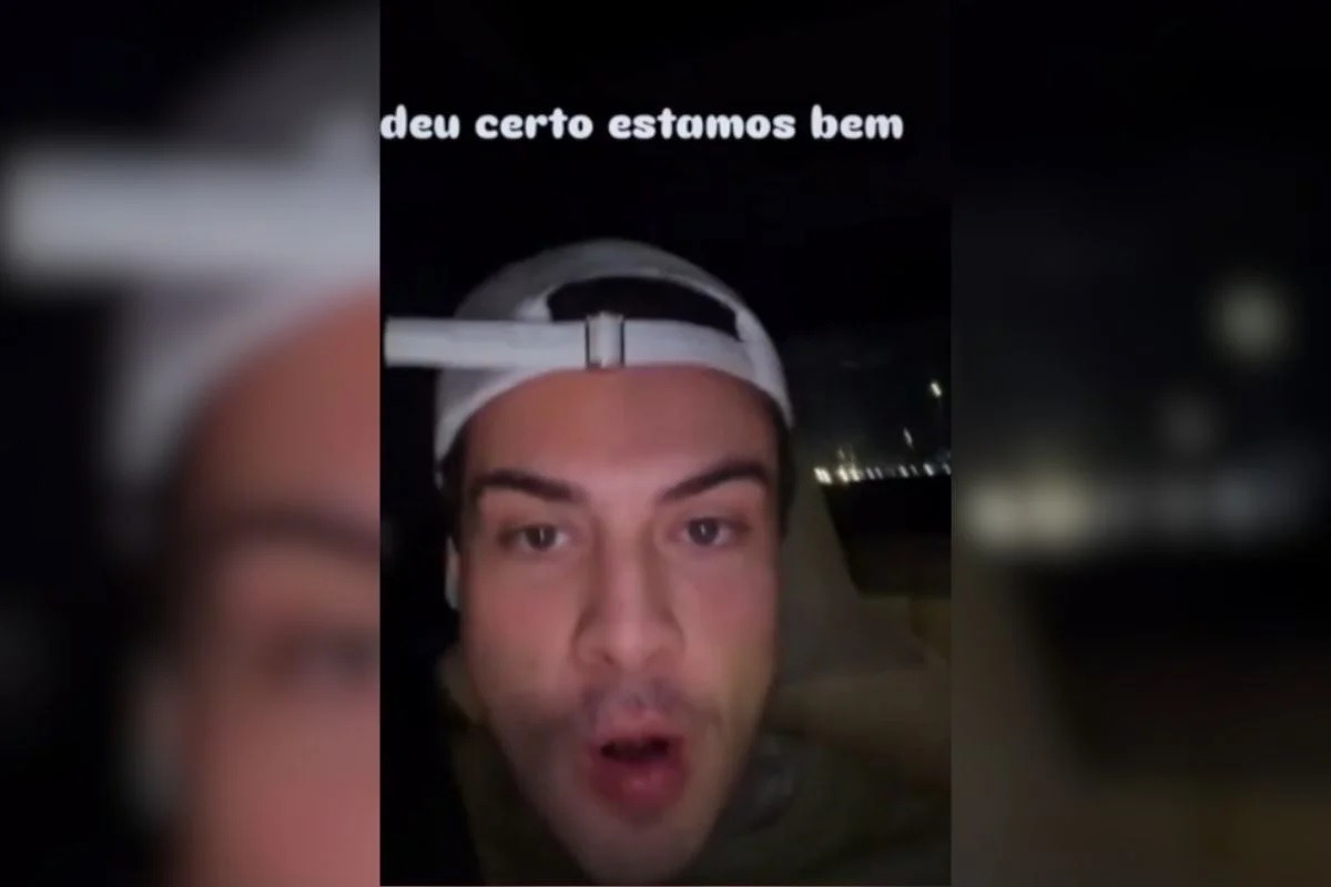 [VÍDEO] Influencer pornô diz ter fugido de suposta abordagem criminosa: “sou bom de braço”