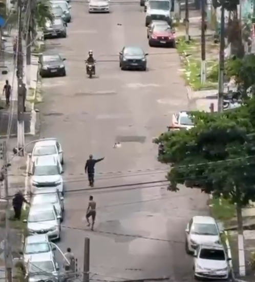 Guarda Municipal evita homicídio em Cidade Alta e suspeito acaba baleado