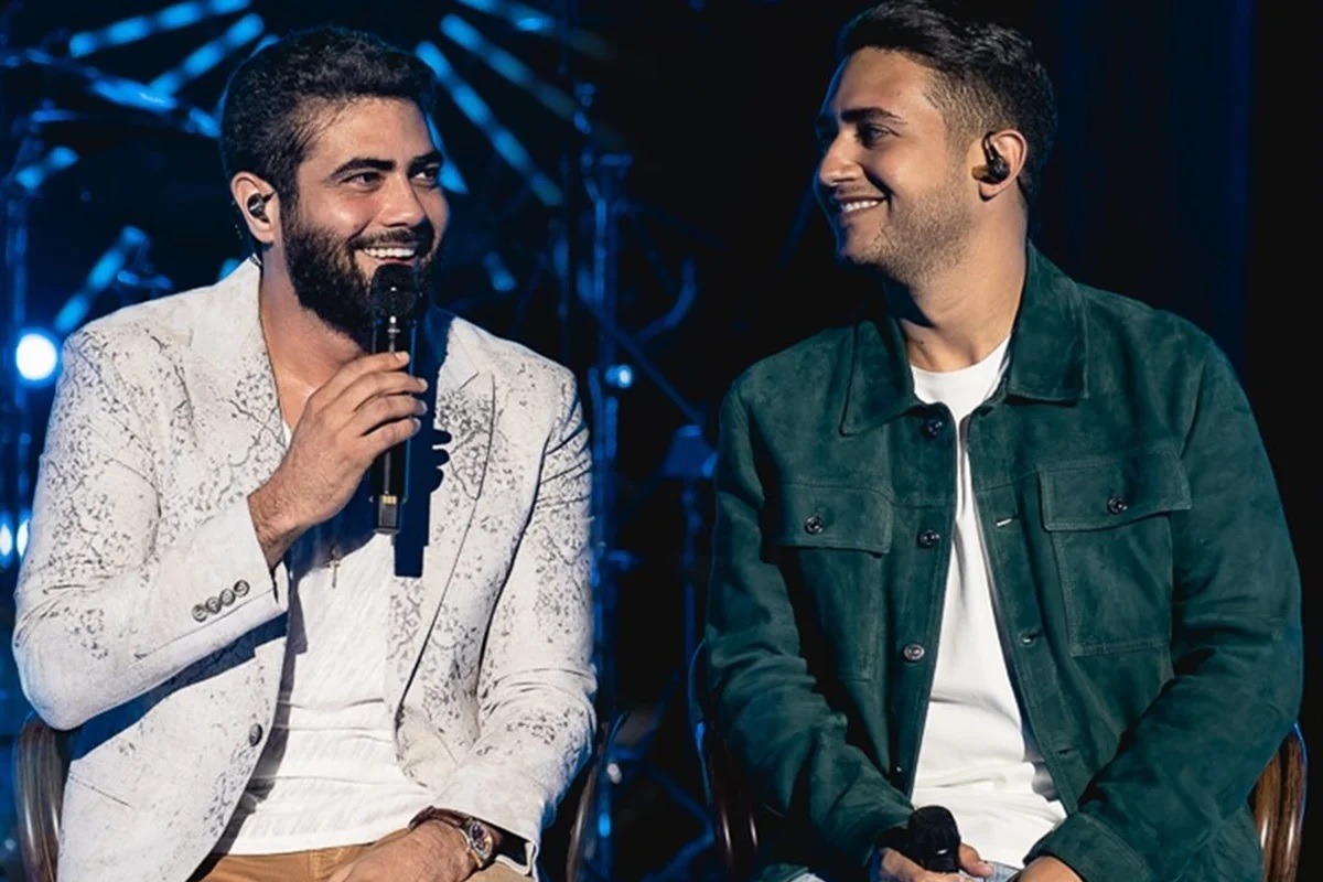 Fã eterniza data de show de Henrique e Juliano na pele, mas apresentação é cancelada