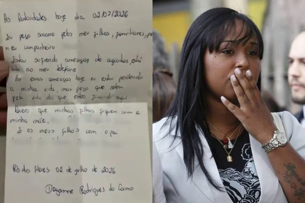 Leia carta deixada por ex-mulher do goleiro Bruno antes de desaparecer