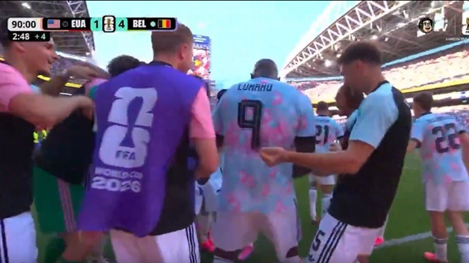 VÍDEO: Seleção da Bélgica provoca Trump após eliminar Estados Unidos com goleada