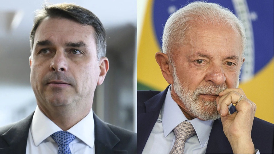Pesquisa Gerp: Flãvio Bolsonaro tem 45% contra 42% de Lula no 2º turno