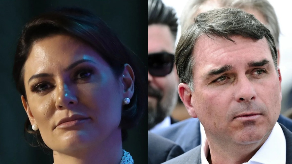 Flávio diz que Michelle Bolsonaro entrará na campanha no “tempo dela