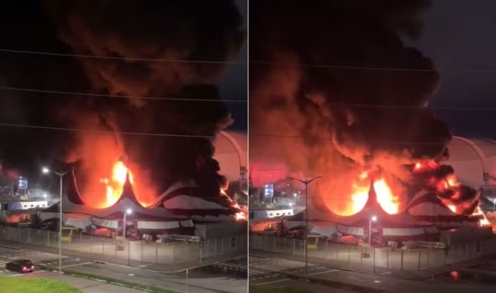 Perícia conclui laudo e revela o que provocou incêndio no Circo do Tirú