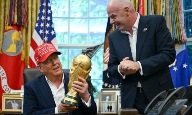 Trump estará no estádio e entregará a taça na final da Copa do Mundo