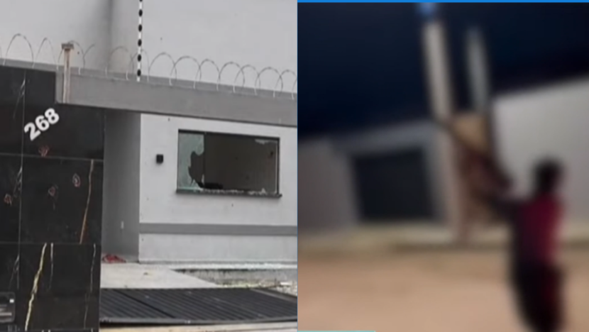 Criminosos invadem casa, ameaçam família e matam cachorro na frente de crianças em Extremoz