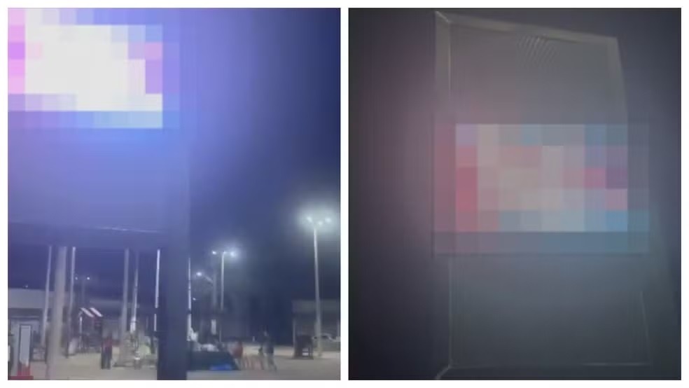 [VÍDEO] Telões de praças são hackeados e exibem vídeos pornôs; veja