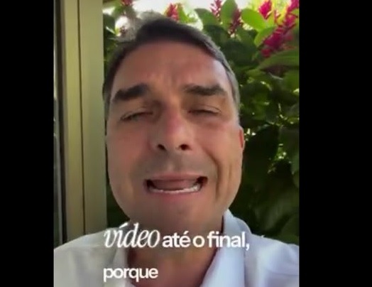 [VÍDEO] Flávio critica adversários e diz que seguirá na disputa eleitoral “até o último dia”