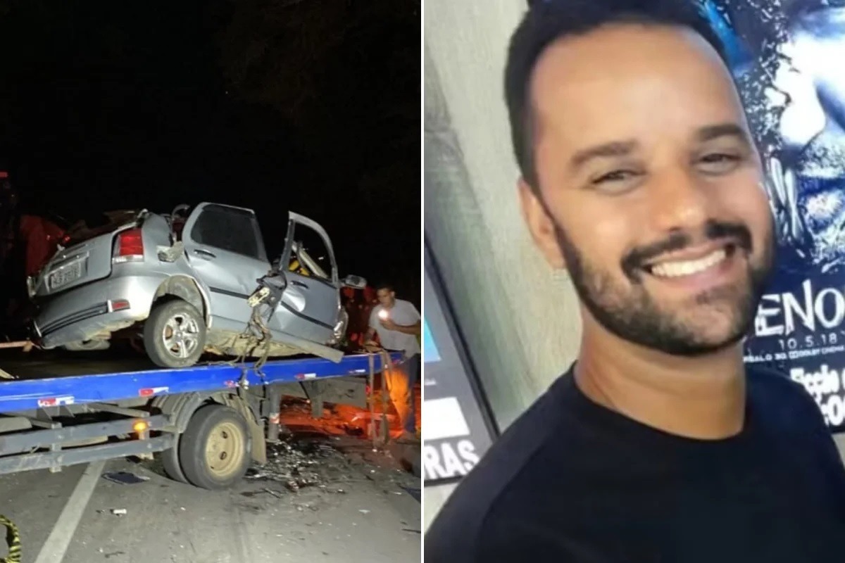 TRISTE: Policial penal morre em acidente a caminho do parto da esposa grávida de gêmeos