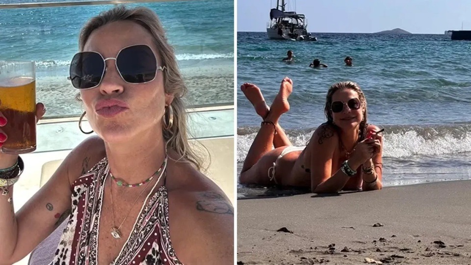 Luana Piovani tem vídeo nua na praia banido, reposta e reage: "Biscoitando"