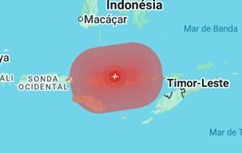 Terremoto de magnitude 7,7 mata ao menos 38 na Indonésia