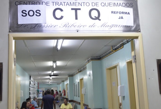 Após seis anos, reforma do Centro de Tratamento de Queimados do Hospital Walfredo Gurgel segue sem conclusão e com apenas...