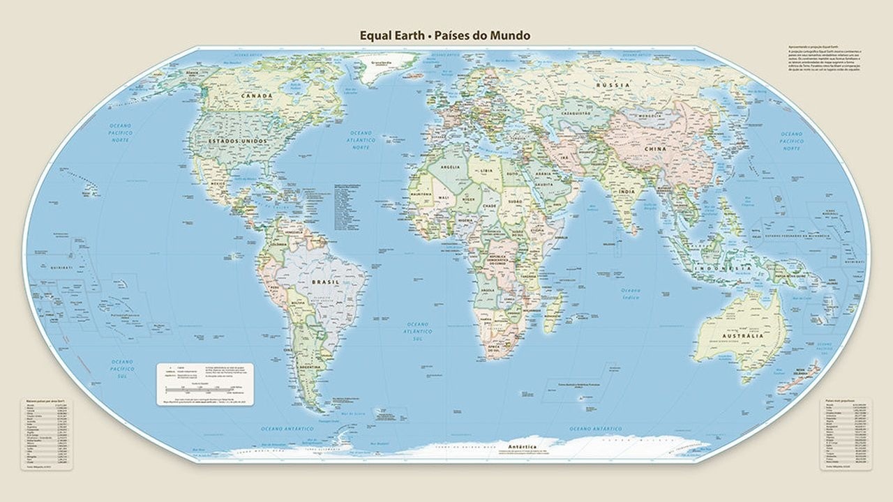 ONU adota novo mapa-múndi; veja mudanças