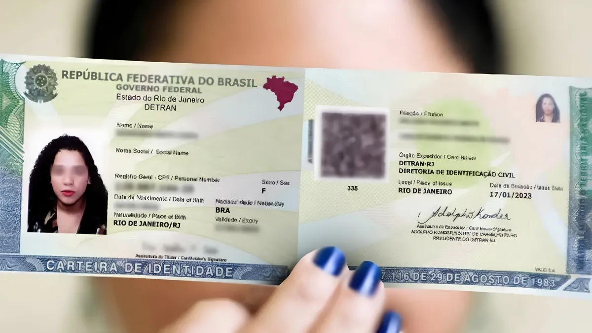Novo RG pode ser solicitado em poucos segundos pelo celular e o documento pode ser entregue direto em casa pelos...