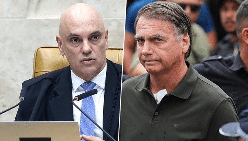 Moraes se declara impedido de votar recurso que pede a liberdade de Bolsonaro