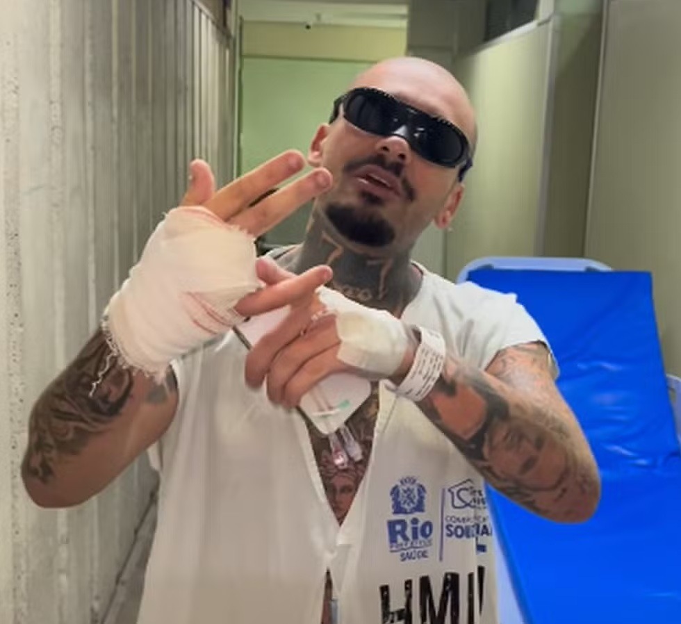 ‘Preferia ter todos os dedos’: streamer se arrepende após perder o anelar em grade do Rock in Rio