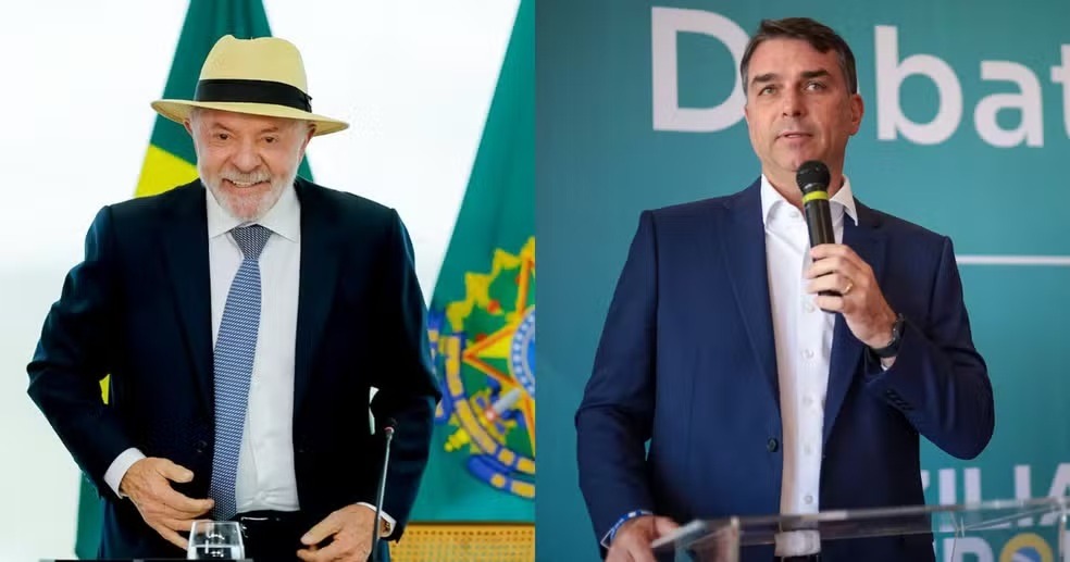 Datafolha: Lula tem 46% e Flávio Bolsonaro marca 44% no 2º turno
