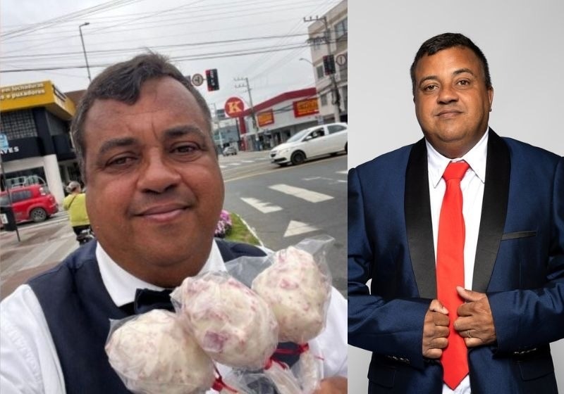 Garçom que morou nas ruas fatura R$ 4,5 mil em um dia vendendo morangos no semáforo