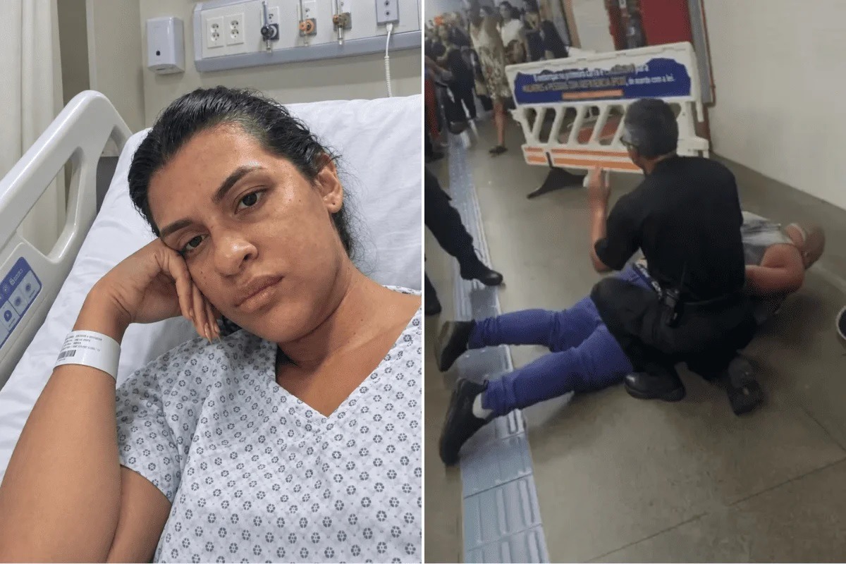 [VÍDEO] "Quebrou meu joelho": mulher relata ataque e importunação de homem em Metrô