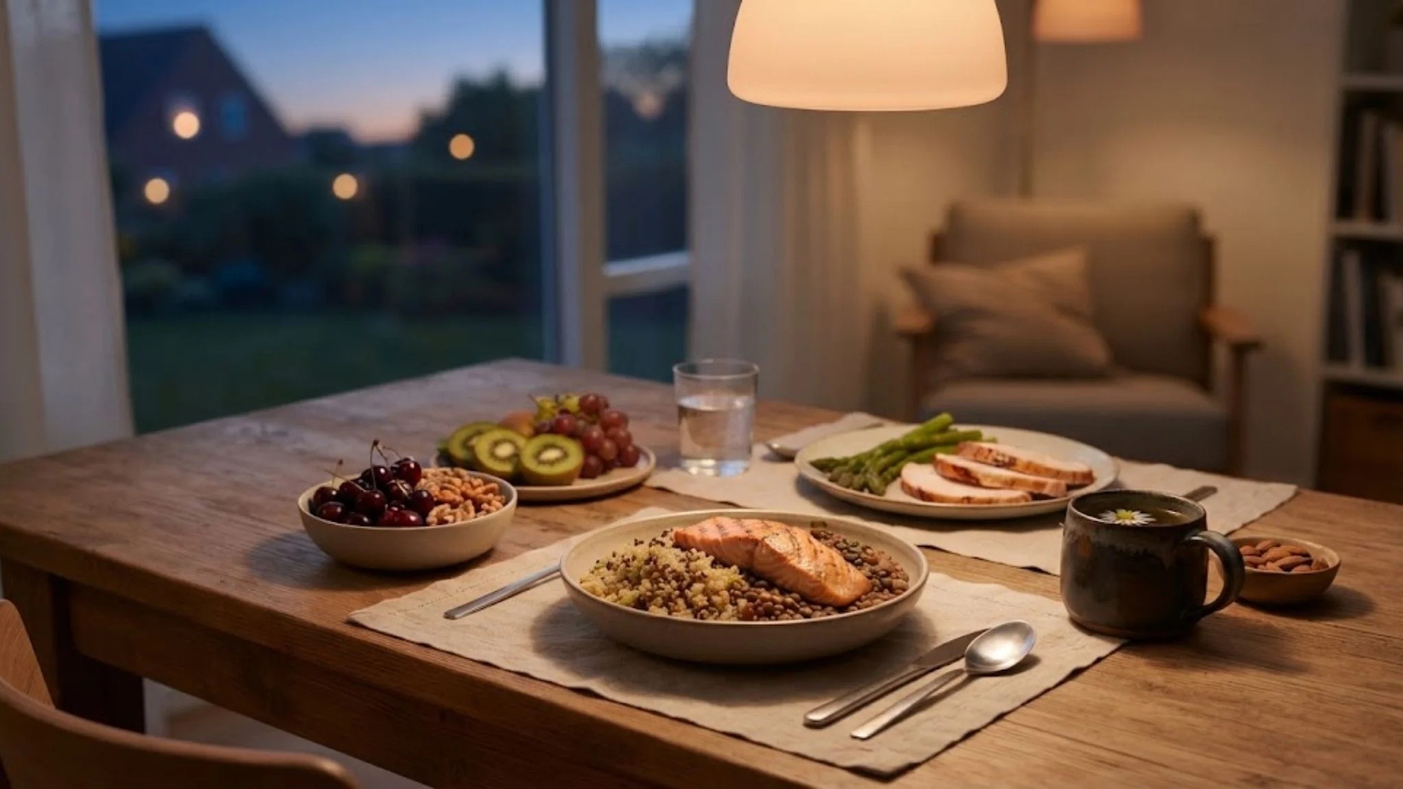 3 alimentos para consumir à noite que ajudam na produção de melatonina e aceleram a recuperação muscular