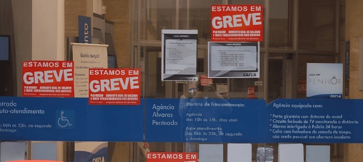 Bancários da Caixa rejeitam nova proposta e mantêm greve no RN