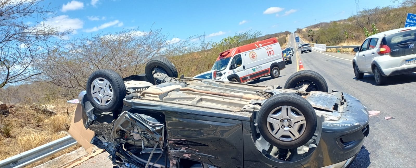 Terceiro acidente na BR-304 em três dias deixa quatro pessoas feridas no RN