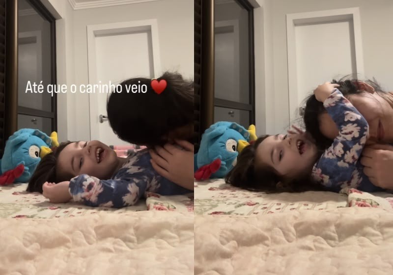 [VÍDEO] Menina com paralisia cerebral emociona ao fazer carinho na mãe em vídeo