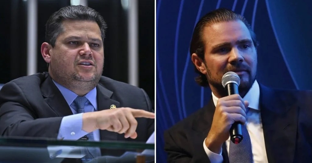 “Você é um anjo de luz em nossa vida”, disse Vorcaro ao presidente do Senado
