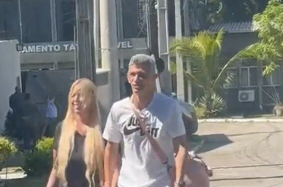 [VÍDEO] Vídeo mostra momento em que Wendel Lagartixa sai da prisão; confira