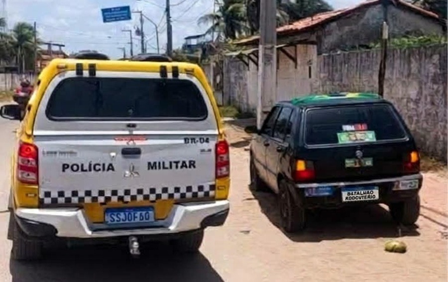 Pai é detido após adolescente de 13 anos ser flagrado dirigindo carro na Zona Norte de Natal