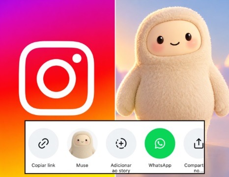 Instagram começa a liberar Muse, IA da Meta que pode realizar tarefas pelo usuário