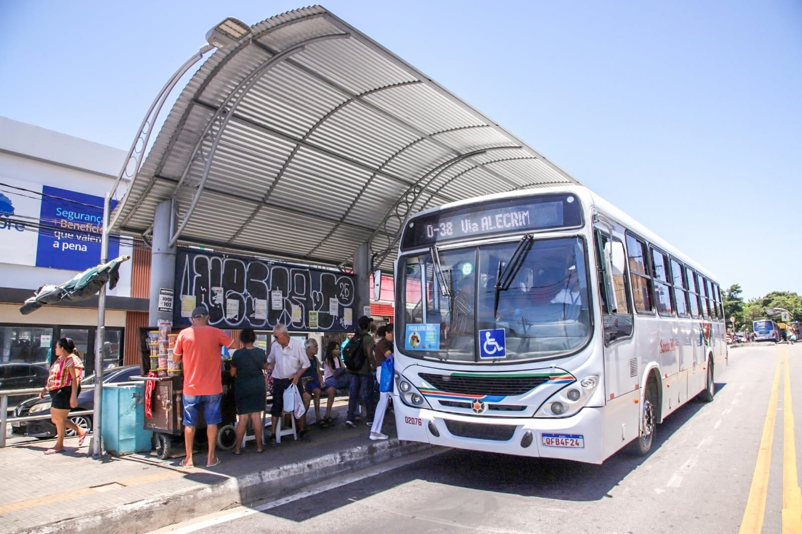 Natal terá cashback na passagem de ônibus neste sábado para quem for ao Alecrim e à Cidade Alta