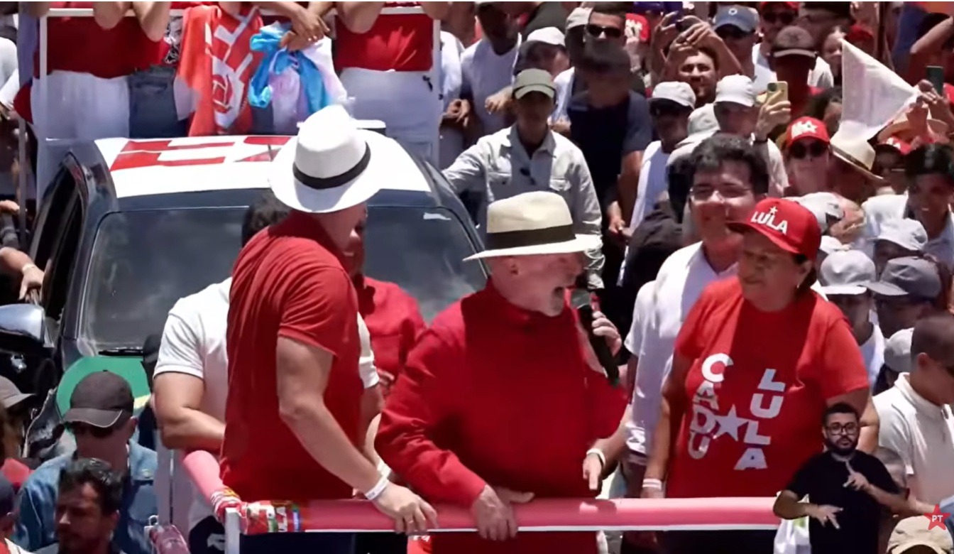 Durante ato em Natal, Lula assume compromisso de construir terceira ponte entre as zonas Norte e Sul