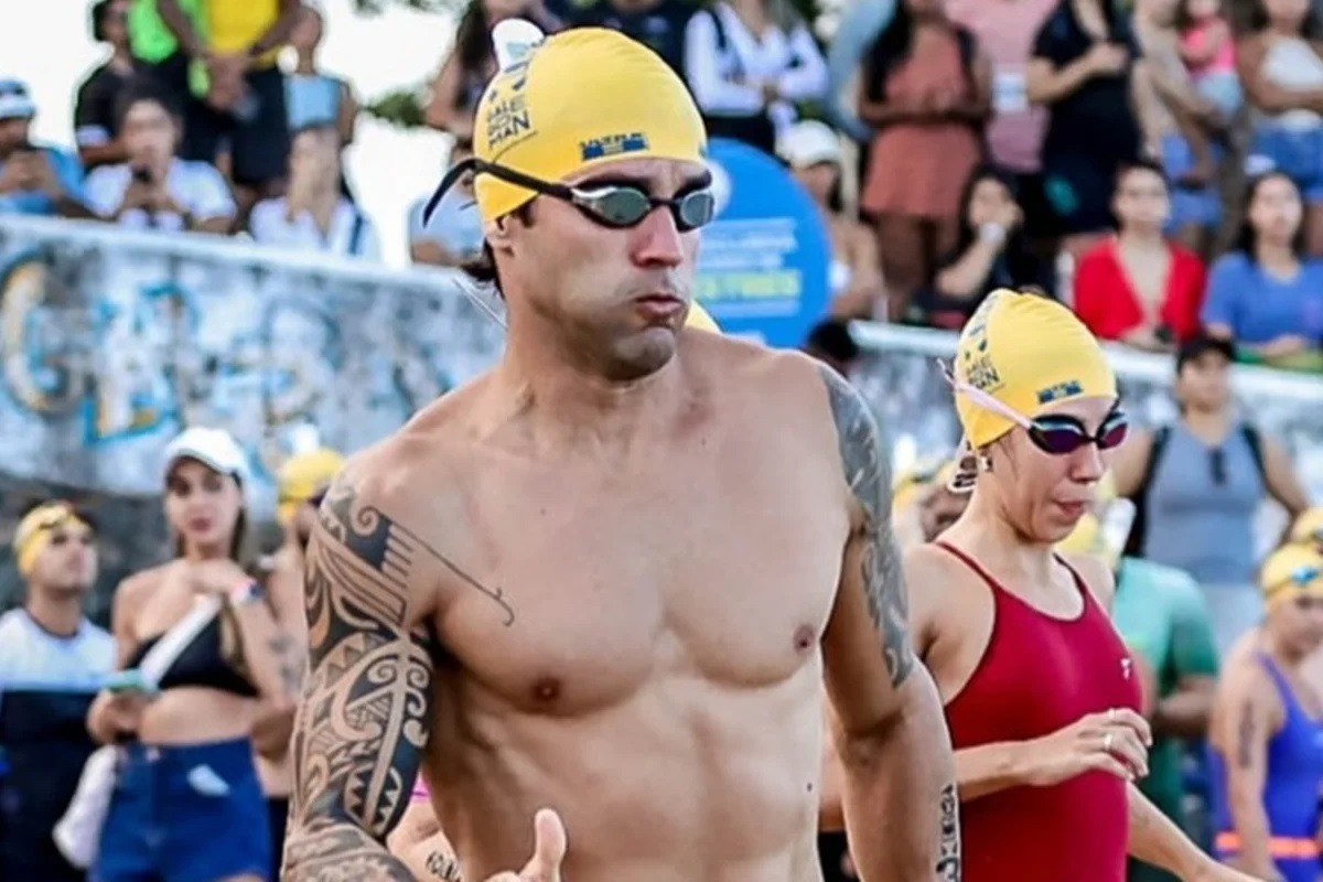 Daniel Cady, ex de Ivete, encanta com físico ao ganhar competição esportiva