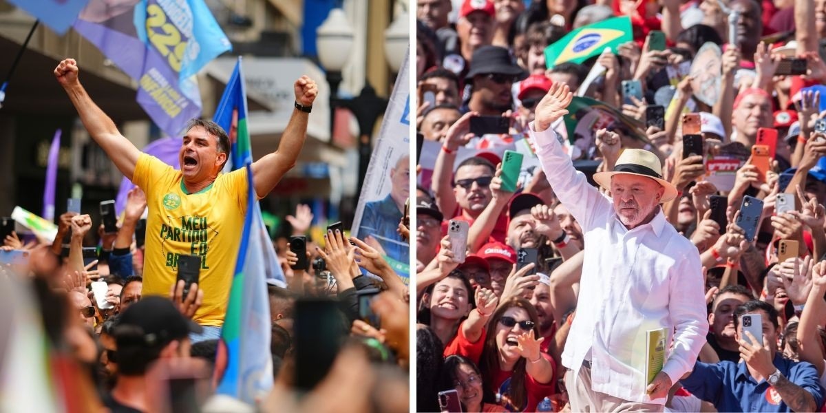 Quaest aponta empate técnico entre Flávio Bolsonaro e Lula no segundo turno