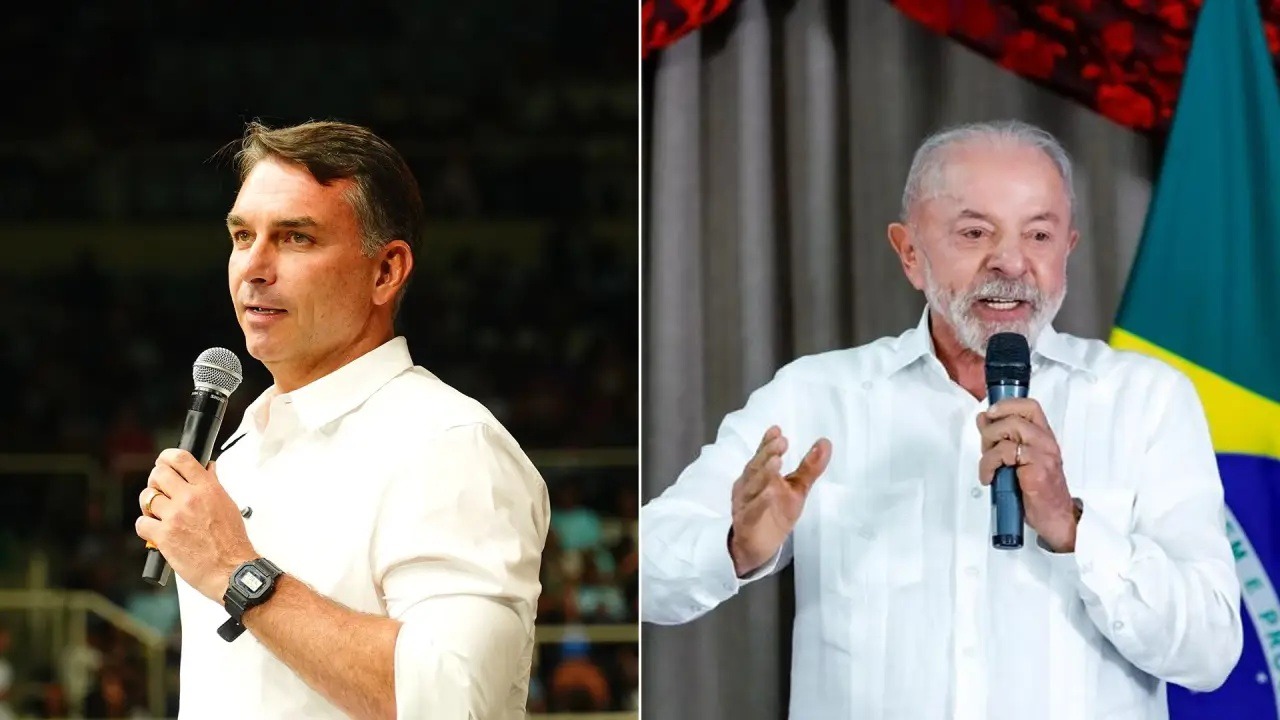 Flávio tem 52% dos votos válidos contra 48% de Lula no 2º turno, aponta pesquisa Real Time Big Data